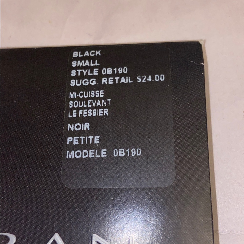 Donna Karan Hosiery Black The Perfect Collection Shapewear Size Small Mid Thigh. - Picture 3 of 6